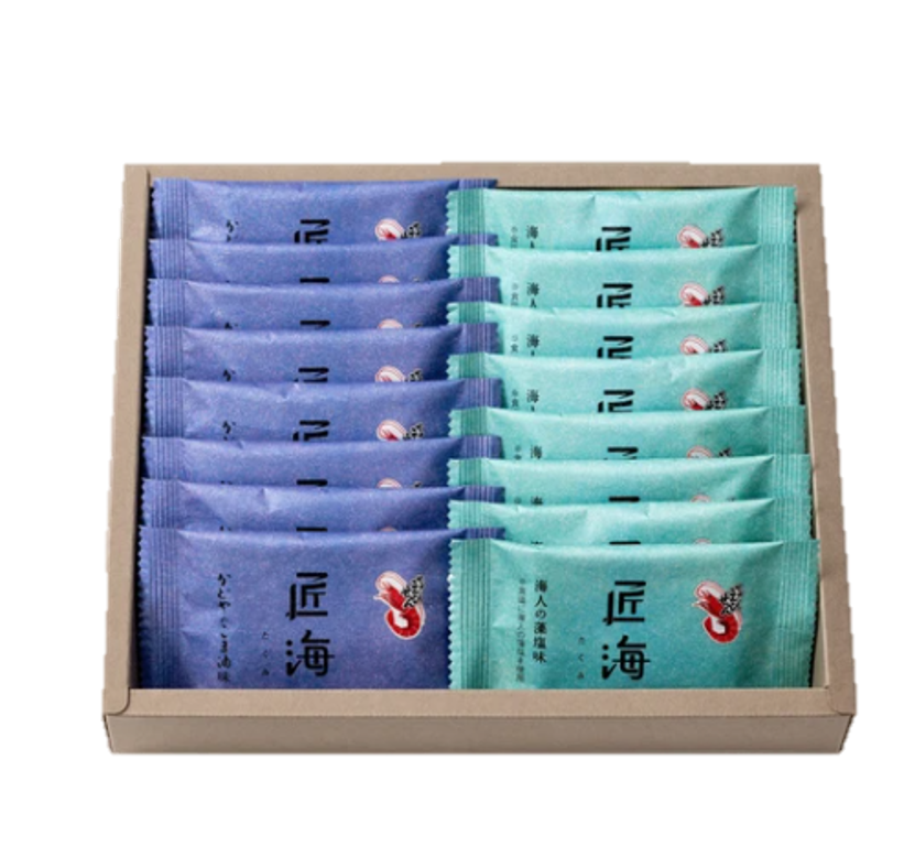 カルビーかっぱえびせん匠海2種詰合せ13枚　５箱セット